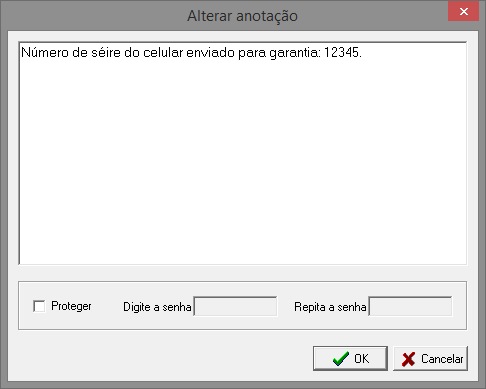 Edição de anotação