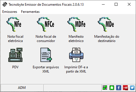 Emissor de documentos fiscais